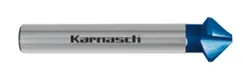Зенковка Karnasch Ø6,3 мм с покрытием Blue-Tec, 90°, HSS-XE, DIN 335, арт. 20.1765-010