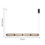 Подвесной светодиодный светильник F-Promo Hexagoni 4776-4P
