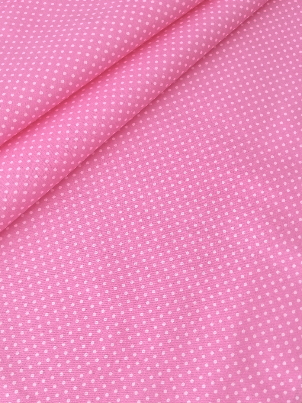 Ткань бязь плательная, рис. "Горох 2 мм", ширина 150 см, арт. 610