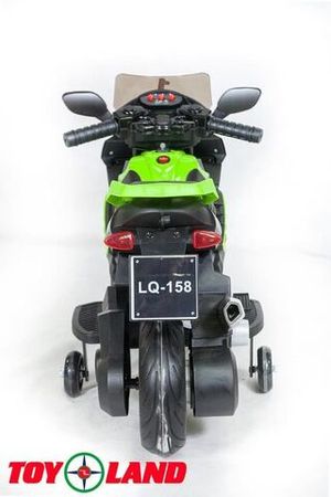 Детский электромотоцикл Toyland Minimoto LQ 158 зеленый