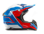 Шлем мото кроссовый HIZER 615*5  S blue