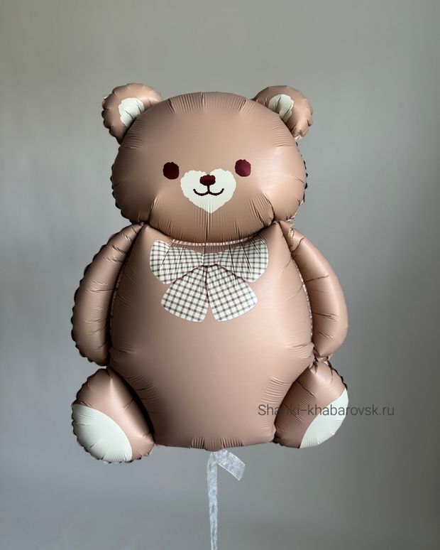 Шар фигура Мишка с бантиком (БГ-28)