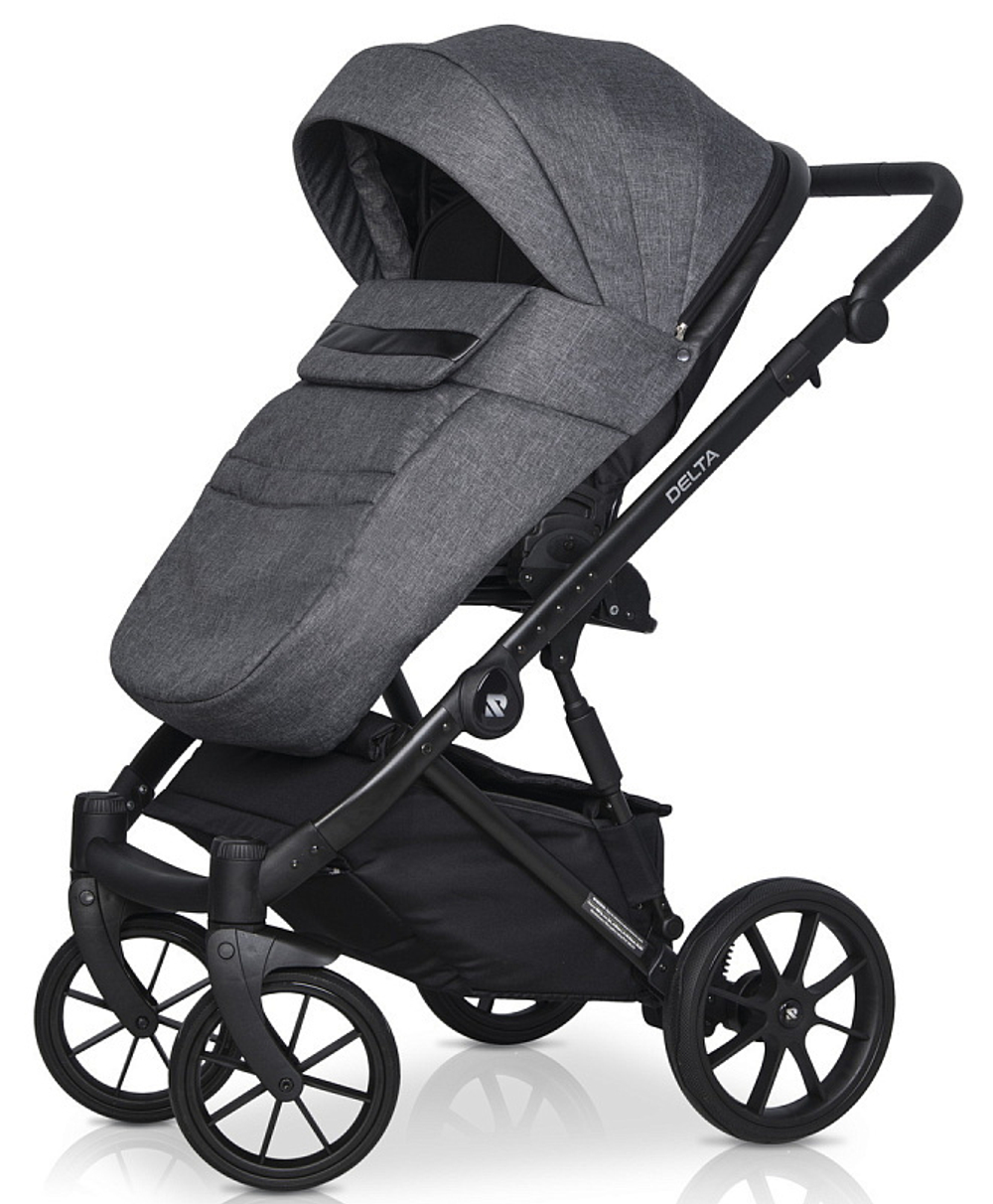 Детская коляска Riko Basic Delta 3 в 1 05 Carbon