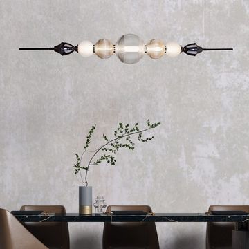 Подвесной светодиодный светильник 436/5 черный жемчуг Euphoria Bogate's