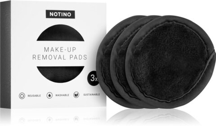 Notino Spa Collection Make-up removal pads - Многоразовые подушечки для снятия макияжа из микрофибры. /  Black 3 szt.   / GTIN 2800010480025