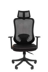 Офисное кресло Chairman CH563 черный пластик, черный