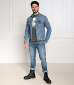 джинсовая куртка pinner Pepe Jeans London - голубой(PM402465HQ0)