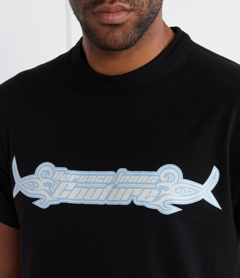 Футболка Versace Jeans Couture - черный(76GAHC02CJ01C)