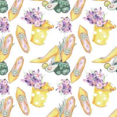 Туфли и витамины.