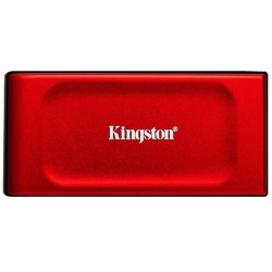 Внешний SSD диск Kingston Portable SSD 1TB XS1000,Type-C / A, USB 3.2 Gen 2, R / W 1050 / 1000MB / s, 70x33x14mm, 29g., Red (5 лет) (SXS1000R / 1000G)