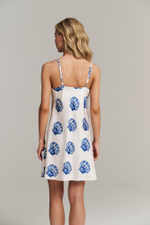 Шелковая комбинация мини