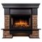 Портал Firelight Forte Wood 25 камень темный, шпон венге — (1)