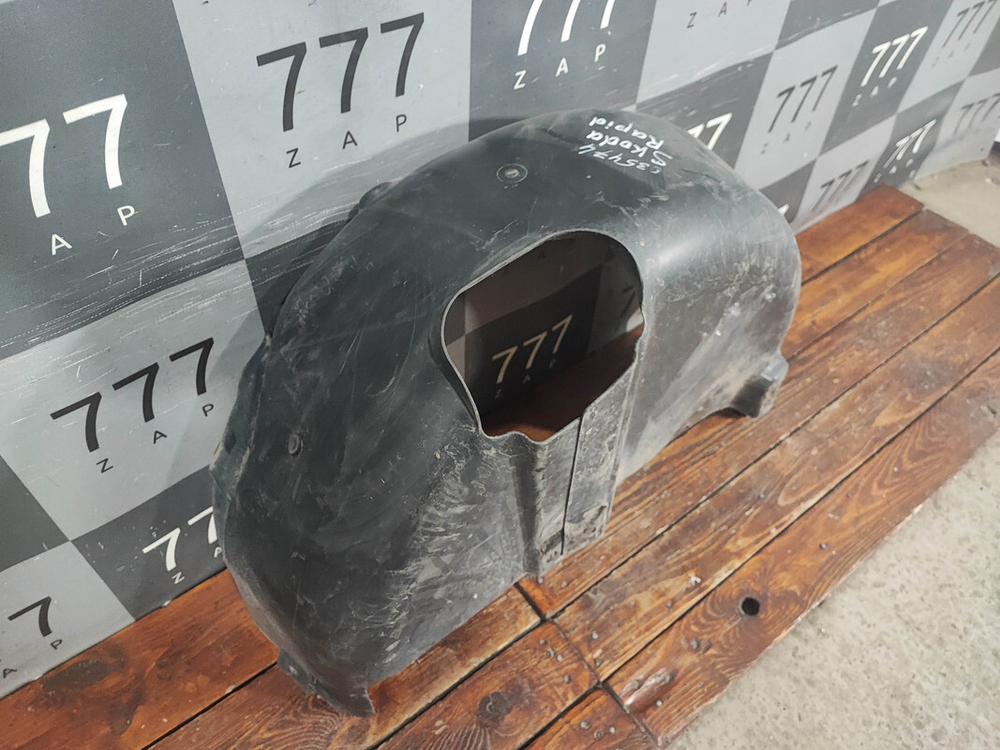 Подкрылок задний левый Skoda Rapid 1 12-20 Б/У Оригинал 5JA810969B