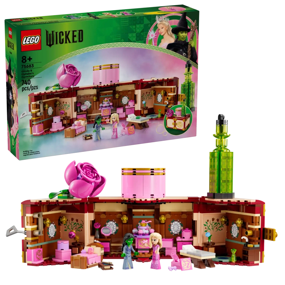 Конструктор LEGO Wicked 75683 Дом Глинды и Эльфабы