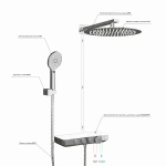Душевая система WasserKRAFT Mindel A8599.090.116.010.127.011 Thermo хром