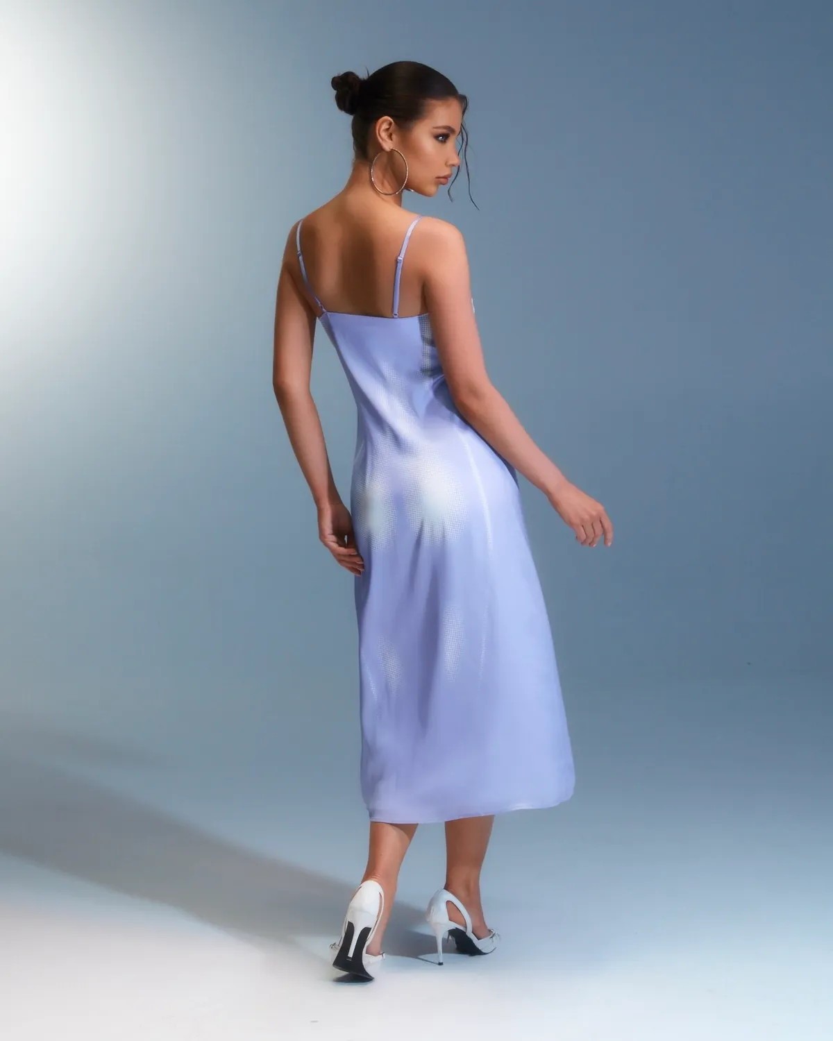 Slip Dress Topless Blue