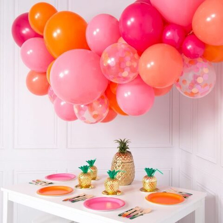 Гирлянда из шаров "Фламинго" 1м