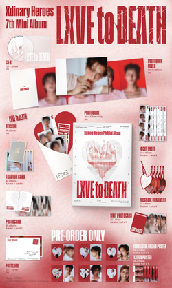 Альбом Xdinary Heroes - LXVE to DEATH
