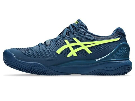 Кроссовки для тенниса Мужские ASICS GEL RESOLUTION 9 CLAY для грунта