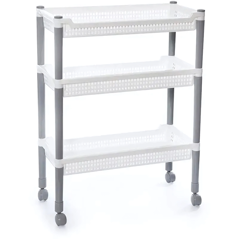 Этажерка узкая 3-х секционная ФЛЁР