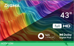 Телевизор Digma DM-LED43SBB33 черный