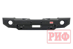Бампер силовой передний Jeep Wrangler JL 2018+ под доп. фары, без защитной дуги