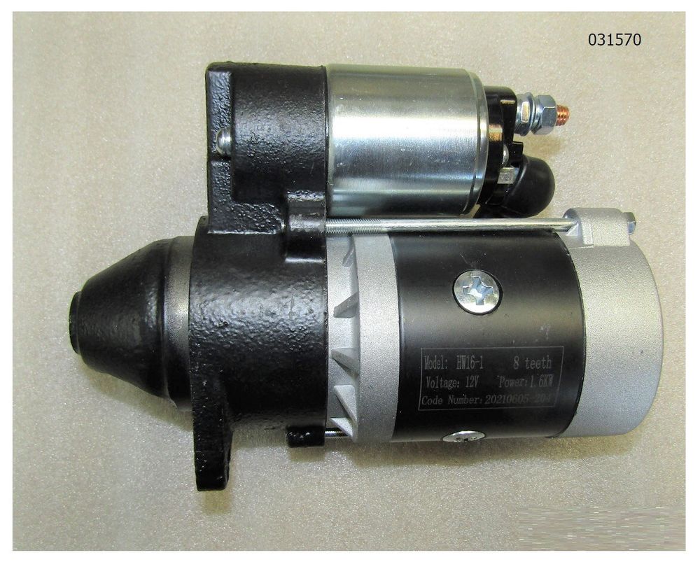 Стартер электрический SDG 8000EH(EH3)/Starting motor assy 198F,12v 1,6 kw