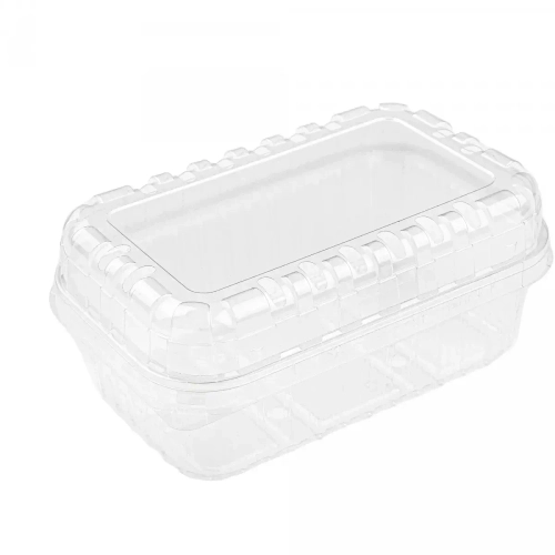 Контейнер для фруктов/овощей ЮПКФ-55 (ПЭТ) 500гр. Прозрачный (190*112*55) 270шт/кор