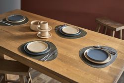 Набор из 2-х двухсторонних сервировочных салфеток Drop, 33х41 см, коричневый/карамельный