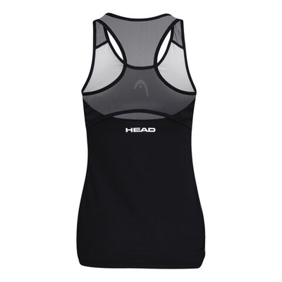 Женская теннисная майка HEAD Play Tech Tank Top Women - Pink, Black