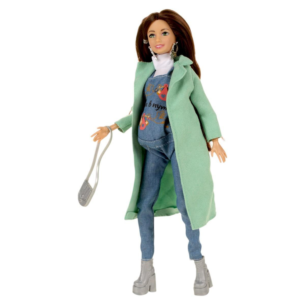 Кукла тип модель София 29см. беременная, руки и ноги сгиб, аксесс, коробка 66001B1-F6-S-BB (Карапуз)