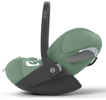 Коляска Cybex Coya Rosegold Frame Cloud T i-Size Leaf Green Plus Leaf Green с дождевиком и бампером