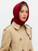 Косынка плотная замшевая