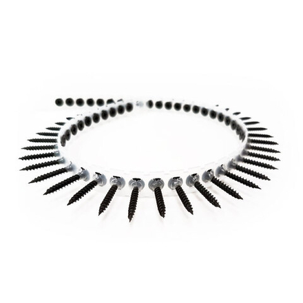 Саморезы в ленте по металлу (1000 шт.), фосфатированные, standart, ZARUS