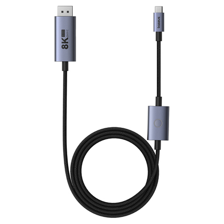 USB-C - DisplayPort Кабель Baseus High Definition 8K@60Hz 1.5m (with PD 100W)