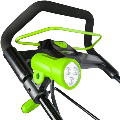 Снегоуборочник GREENWORKS GD40SB 40 V с акк и з/у   2600607