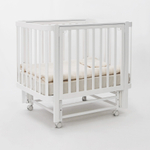 Детская кровать Antemi Terra Light New с маятником, Белый