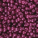 Бусы пластиковые -6мм-25г-Colibry