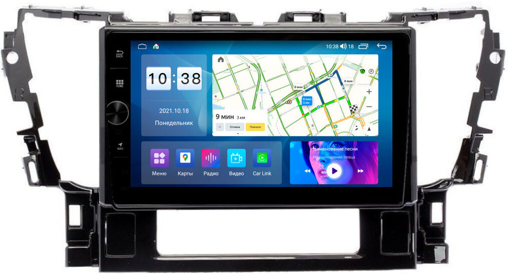 Магнитола для Toyota Alphard H30, Vellfire 2 2015-2023 - Parafar PF694LHDAV на Android 12, ТОП процессор, 3Гб+32Гб, CarPlay, 4G SIM-слот