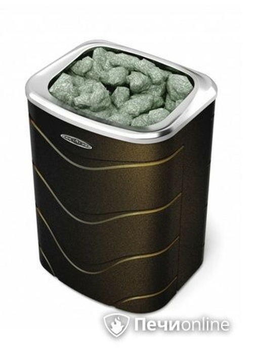 Печь для бани TMF Примавольта 6 чёрная бронза