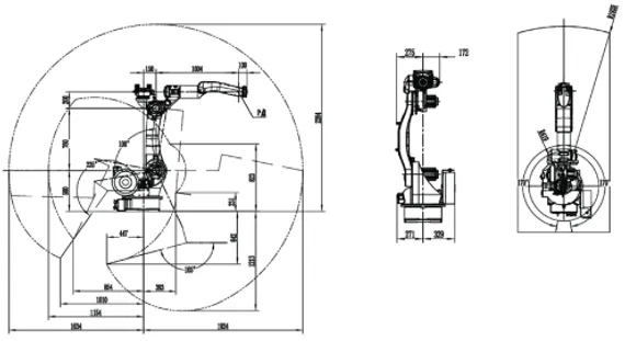 Промышленный сварочный робот CRP RH20-10