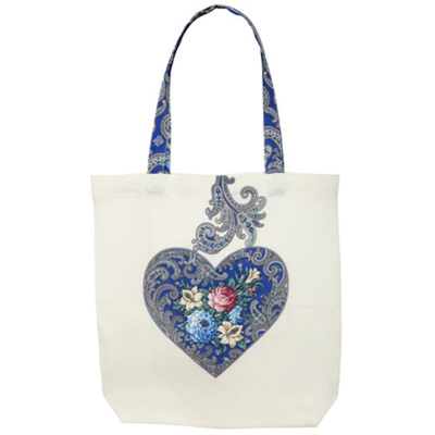 Сумка-шоппер льняная