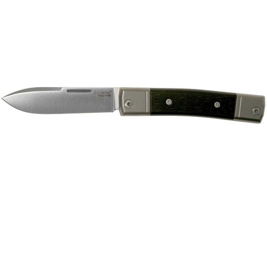 Складной нож Lion Steel "BestMan" L/BM2 EB c клинком из стали Böhler M390 Microclean®, рукоять дерево (Эбен)