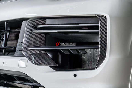 Карбоновые воздухозаборники переднего бампера для PORSCHE CAYENNE 9Y0.2 TURBO GT 2024