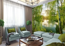 Фотообои Vostorg № 315 У озера 294х260см