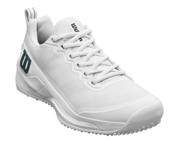 Мужские кроссовки теннисные Wilson Rush Pro 4.5 Grass - white/white/aventurine
