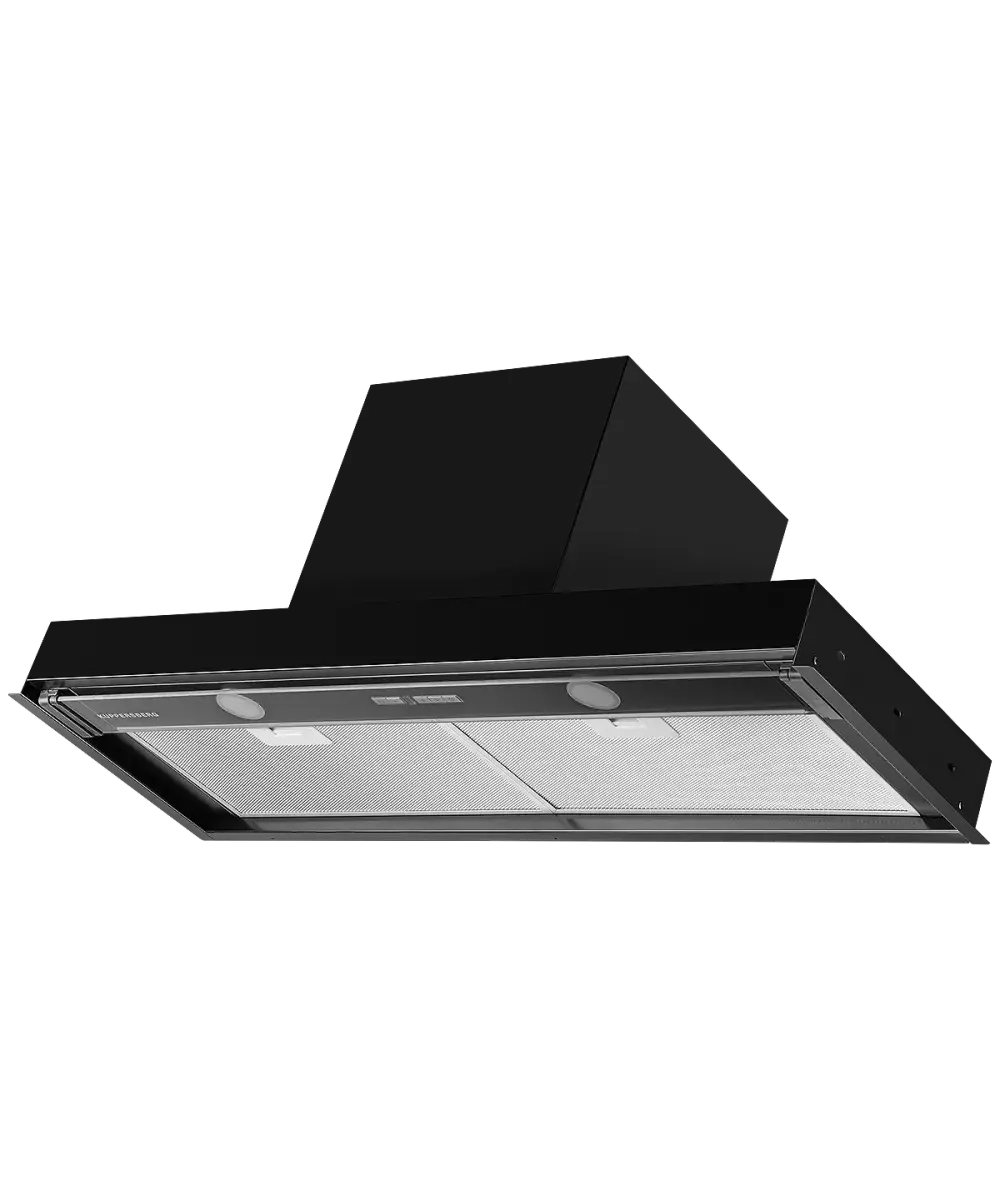 Встраиваемая вытяжка Kuppersberg NANCY S 90 Black фото 