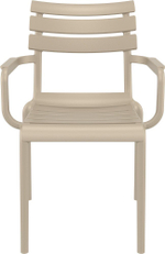 Кресло пластиковое Siesta Contract Paris, бежевый