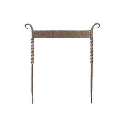 Декроттуар №1 для очистки обуви, 40*42см, в почву кованный