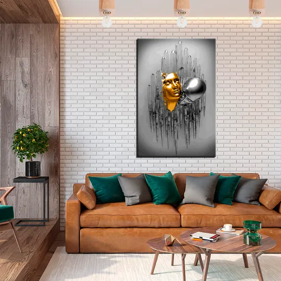 Постер "Металлические влюбленные"